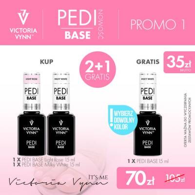 Promocyjny zestaw Pedi Base 2 + 1 Victoria Vynn