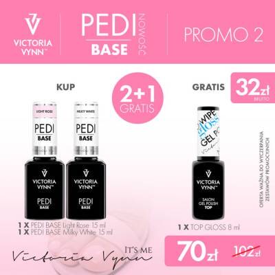 Promocyjny zestaw Pedi Base 2 + 1 Victoria Vynn