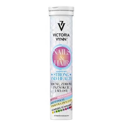 Victoria Vynn Tabletki musujące wzmacniające paznokcie i włosy